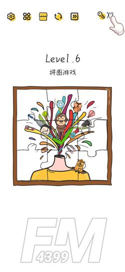 Super Brain第6关拼图游戏