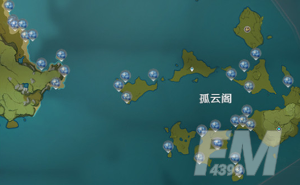 《原神》星落位置分布