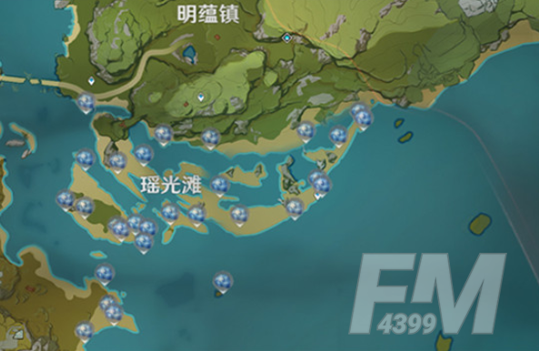 《原神》星落位置分布