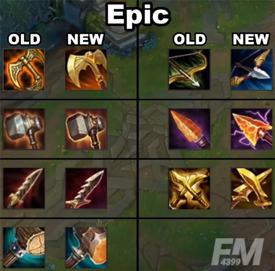 《LOL》s11赛季装备图标更新一览