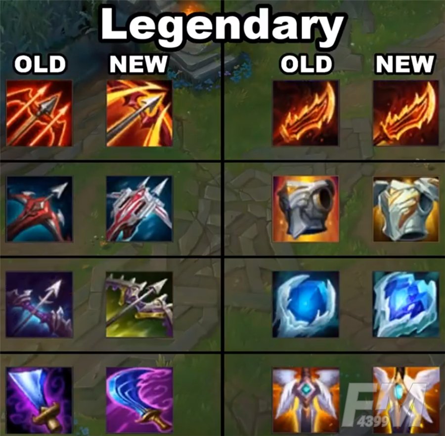 《LOL》s11赛季装备图标更新一览