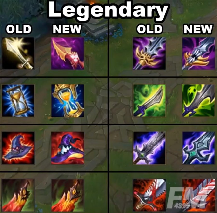 《LOL》s11赛季装备图标更新一览