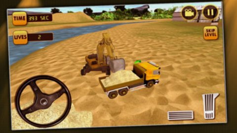 挖掘机泥沙模拟器截图