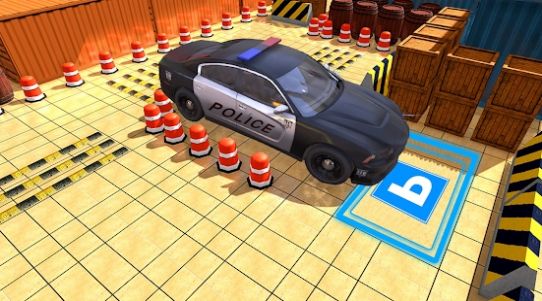 极限警车停车场3D截图