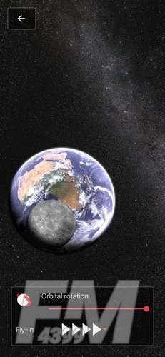 地球与月球观察模拟