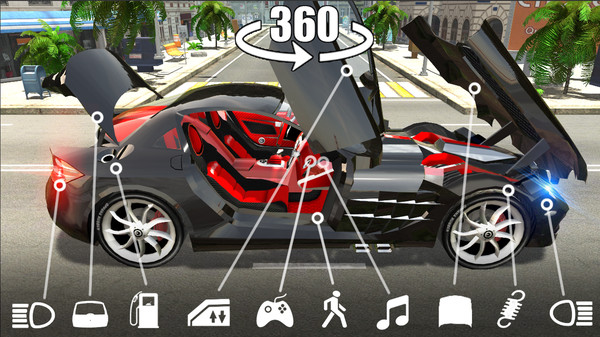 奔驰跑车模拟器游戏截图
