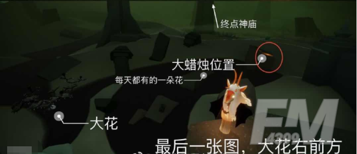 光遇11月30日大蜡烛堆在什么位置 11月30日大蜡烛堆位置攻略