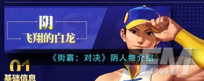 《街霸:对决》阴人物介绍