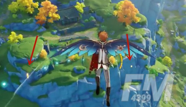 《原神》飞行挑战第五关怎么过