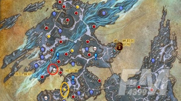 魔兽世界破灭堡地图进入方法
