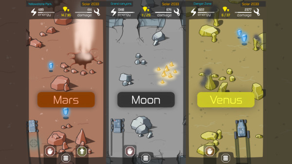 星球挖矿游戏截图