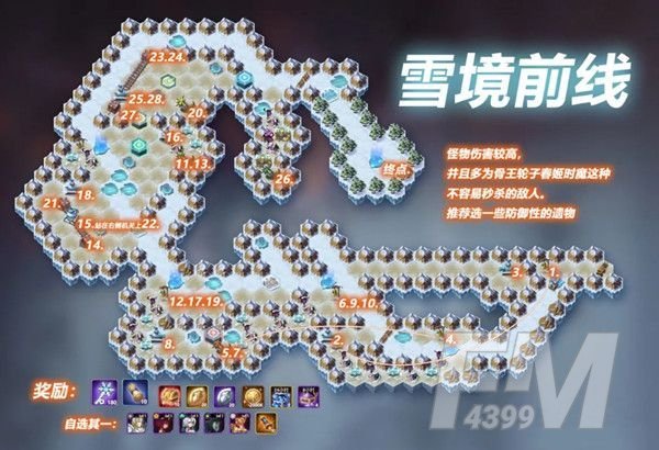剑与远征雪境前线奖励怎么拿？雪境前线通关阵容攻略[多图]图片1