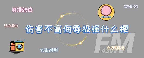 伤害不大侮辱性极高梗出自抖音伤害不大侮辱性极高梗是什么意思 Fm4399游戏下载站