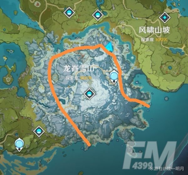 原神龙脊雪山罗盘怎么用 龙脊雪山罗盘探索宝箱攻略图片5