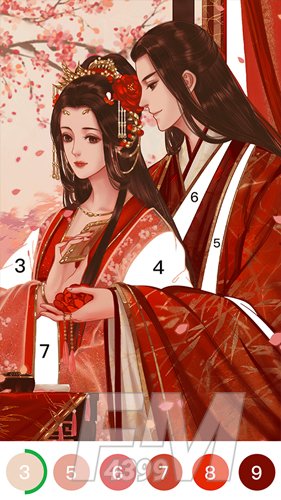 乐涂数字填色
