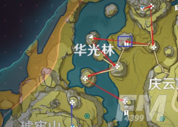原神清心多久刷新一次 清心分布图刷新点[多图]图片5