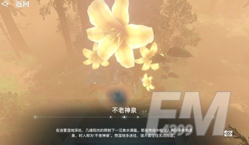 《天谕手游》不老泉位置介绍