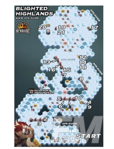 《剑与远征》雪与火通关攻略