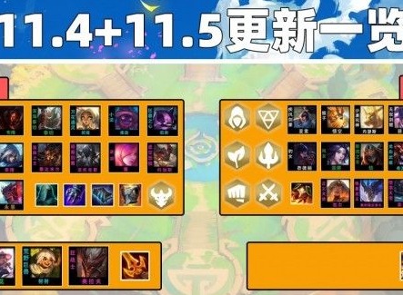 云顶之弈11.5更新内容 11.5版本什么时候更新
