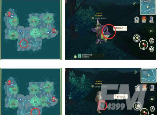 《小森生活》稀有虫点位置分布大全