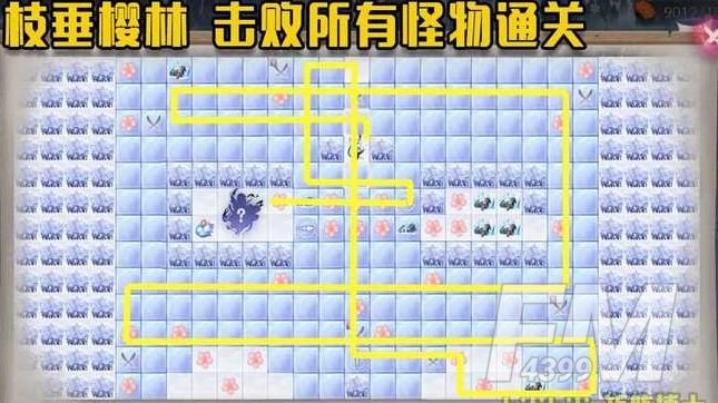 阴阳师枝垂樱林最佳路线图 枝垂樱林三种通关方法教学[多图]图片1