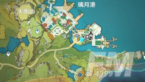 原神寻找藏起来的三人在哪里？寻找藏起来的三人位置坐标一览图片6