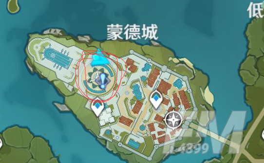原神蒙德广场在哪里？蒙德广场位置坐标大全图片2