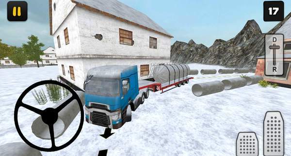 冬季农用卡车3D截图