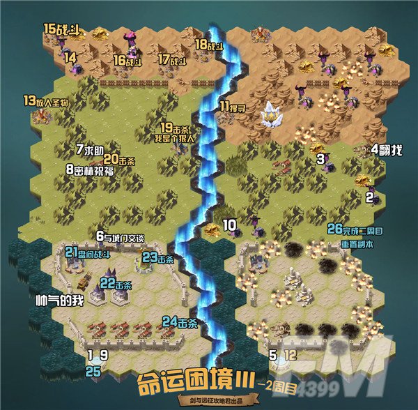 剑与远征命运困境3副本攻略：命运困境Ⅲ通关路线推荐[多图]图片2