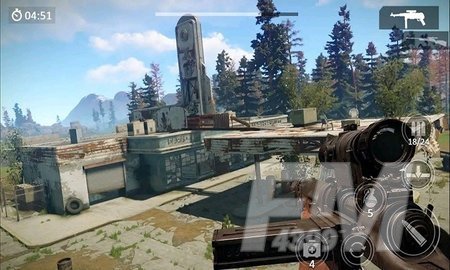 模拟山地射击