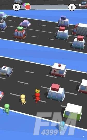 公路躲避赛跑3D