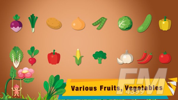 水果和蔬菜拼图
