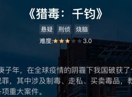 犯罪大师猎毒千钧答案介绍 猎毒千钧答案分析