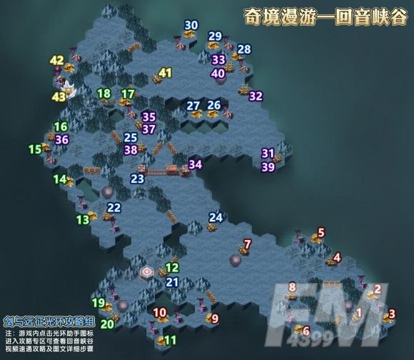 剑与远征回音峡谷2021图文攻略：回音峡谷最新通关路线图[多图]图片1