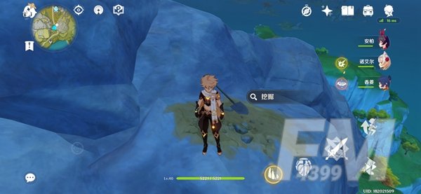 原神望舒客栈假山位置介绍