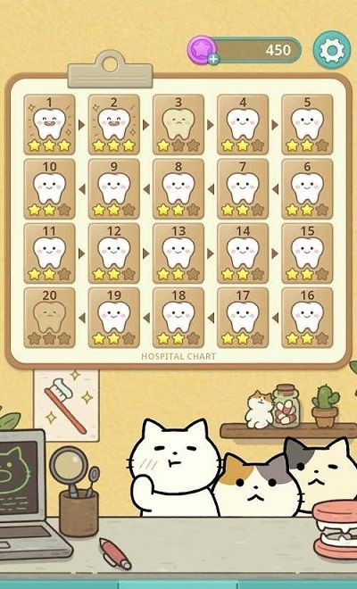 神秘的猫科牙医游戏截图