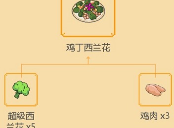 小森生活鸡丁西蓝花制作技巧 鸡丁西蓝花怎么制作