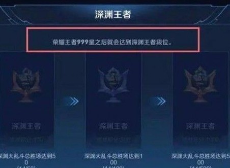 王者荣耀到底有没有深渊王者这个段位 深渊王者段位真假介绍