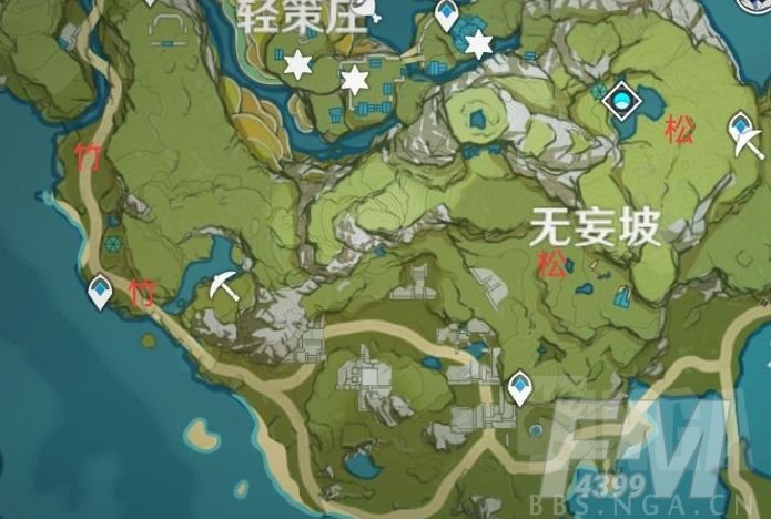 原神松木哪里多？松木位置分布图[多图]图片2