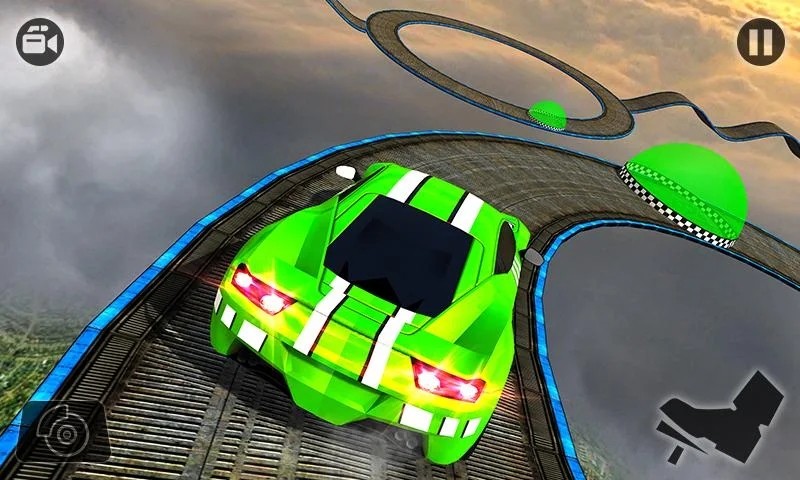 极限汽车轨迹3D截图