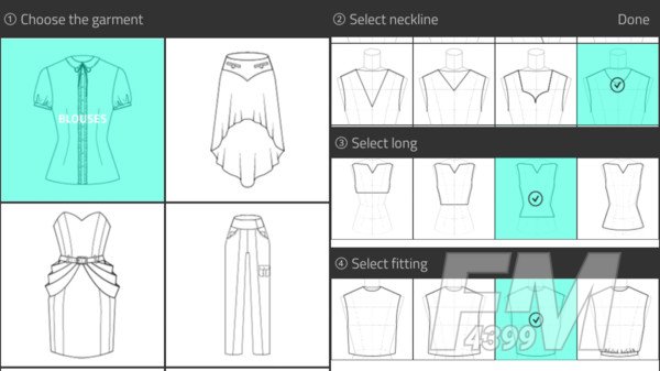 制作衣服模拟器