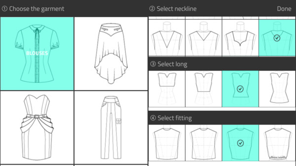 制作衣服模拟器截图