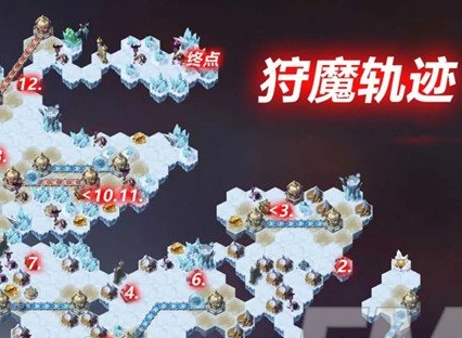 剑与远征狩魔轨迹攻略 速通线路图