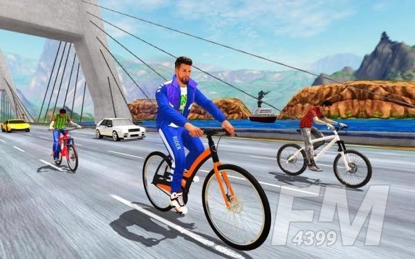 炫酷自行车赛车手3D
