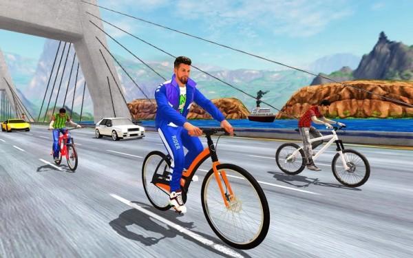 炫酷自行车赛车手3D截图