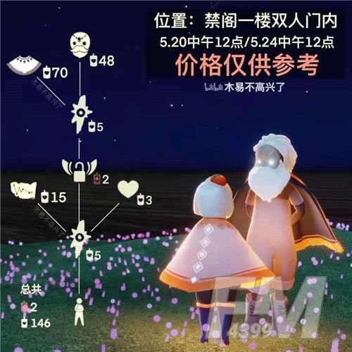 光遇5.20复刻先祖是谁？520情人节复刻白金先祖介绍[多图]图片5
