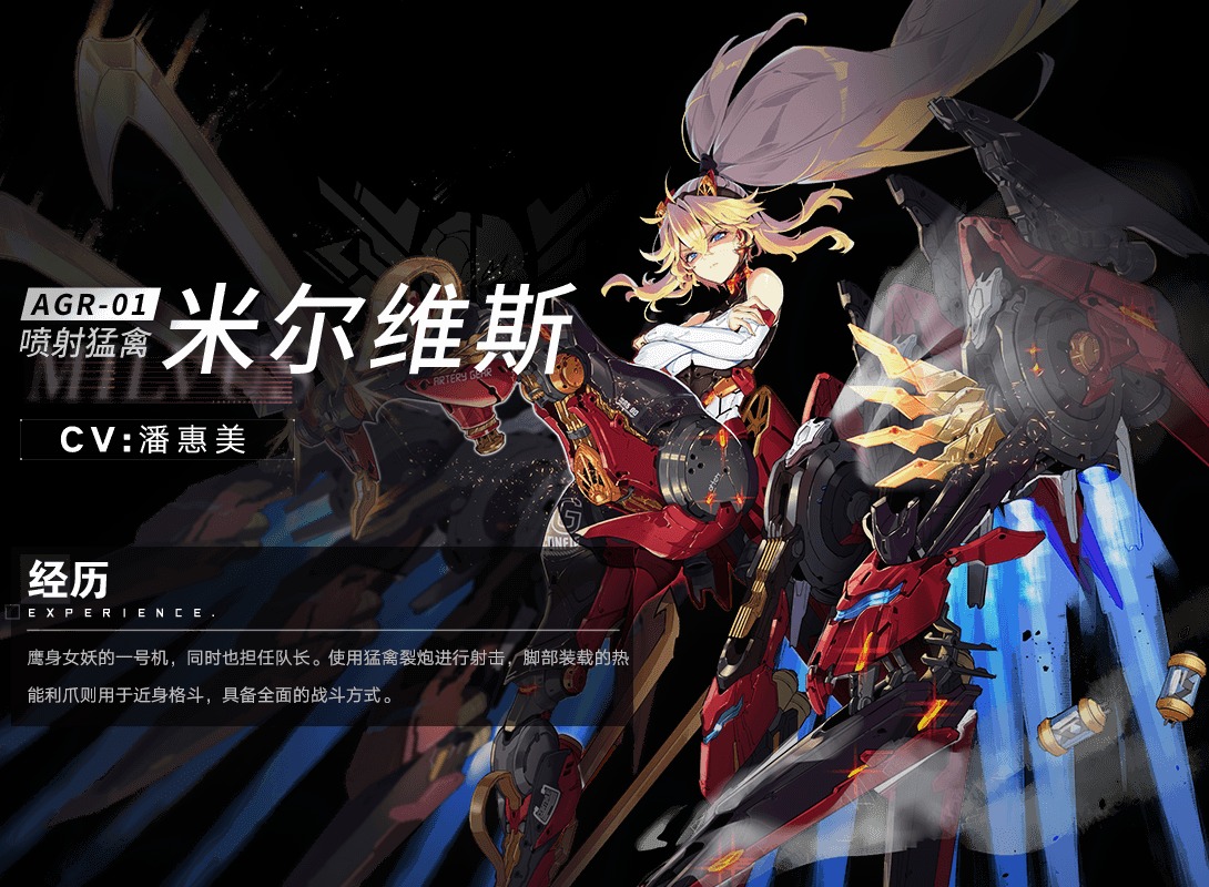 机动战姬聚变五星角色详情一览 五星角色仅能属性介绍