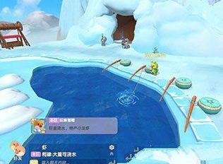 摩尔庄园手游雪山钓鱼场在哪里 游雪山钓鱼场位置大全