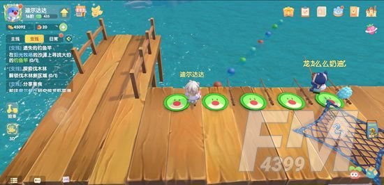 摩尔庄园手游神秘湖旁边的小屋在哪？阳光牧场神秘湖位置一览图片2