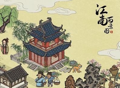 江南百景图桃林茅屋如何进入 桃林茅屋进入方法